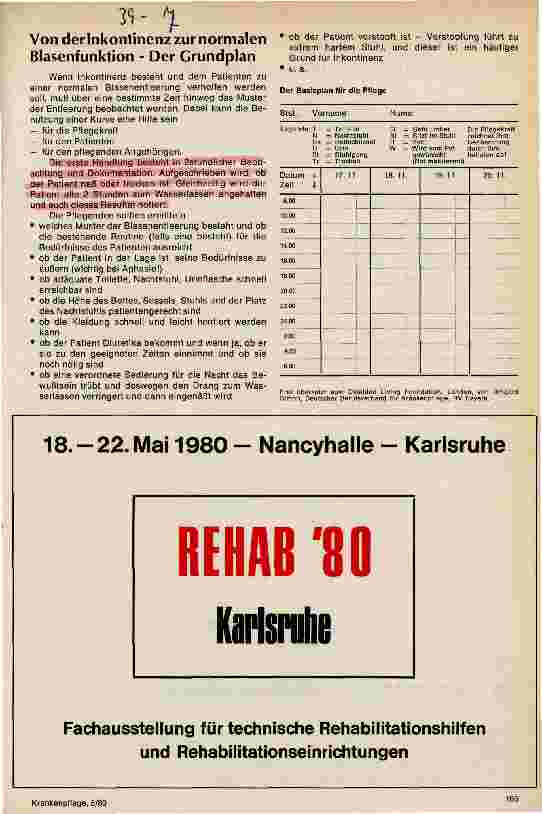 Vorschauseite 1: Von der Inkontinenz zur normalen Blasenfunktion - Der Grundplan