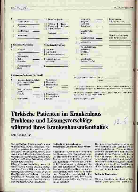 Vorschauseite 4: Pflegeanamneseund Pflegeerhebungsbogen