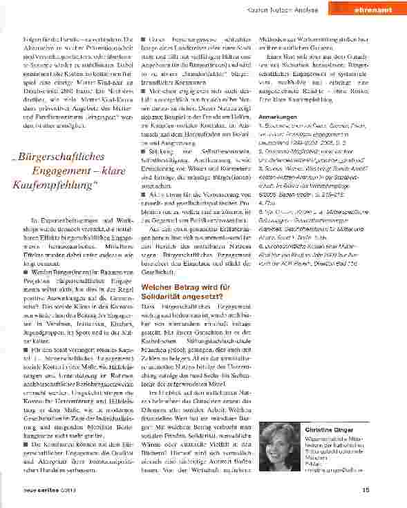 Vorschauseite 4: Gewinnbringer Ehrenamt