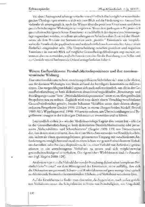 Vorschauseite 6: Ein emotionsfokussiertes Modell als Basis einer gesundheitsfördernden und professionellen Pflege