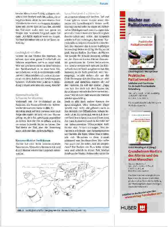 Vorschauseite 4: Humor in der Palliativmedizin -ein lebensnotwendiges Therapeutikum?