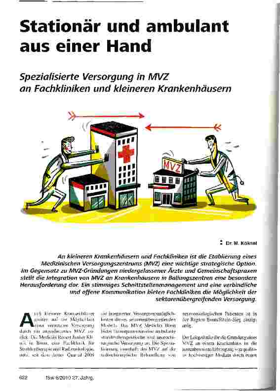 Vorschauseite 1: Stationär und ambulant aus einer Hand