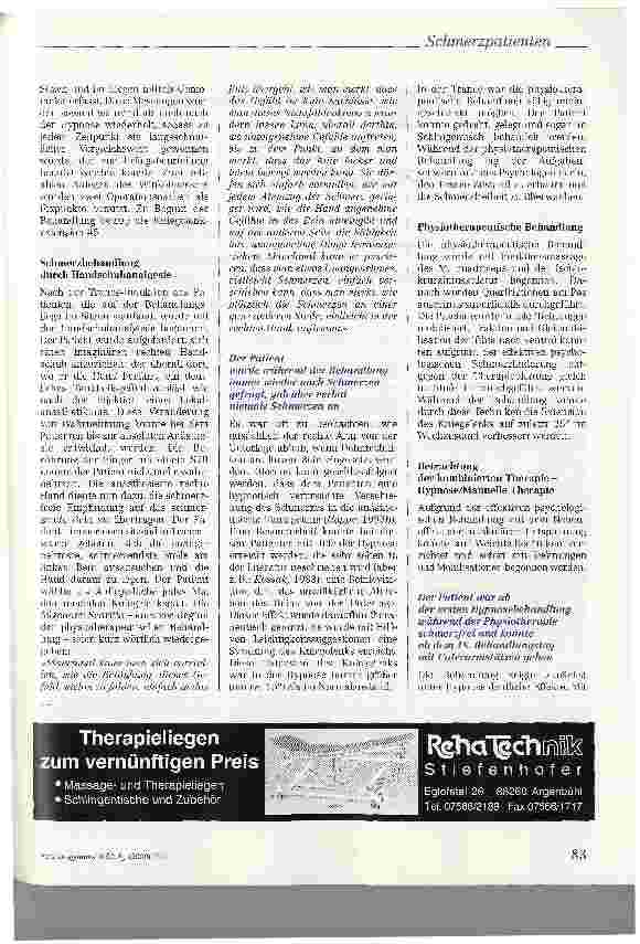 Vorschauseite 4: Die Zusammenarbeit von Physiotherapie und Psychologie bei Schmerzpatienten -Eine Fallstudie