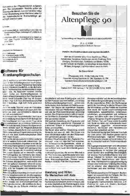 Vorschauseite 5: Berufliche Karriere-Leitern fördern die Attraktivität des Pflegeberufs - 2. Teil