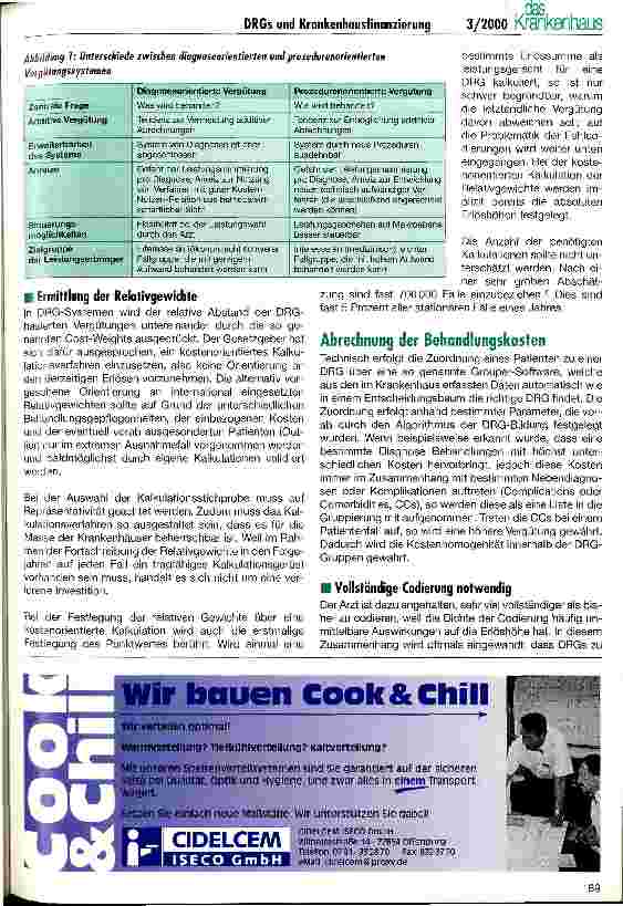 Vorschauseite 2: Auswirkungen von DRGs auf die Krankenhausfinanzierung