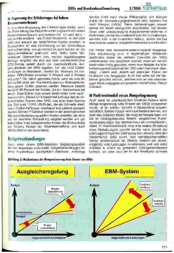 Vorschauseite 4: Auswirkungen von DRGs auf die Krankenhausfinanzierung