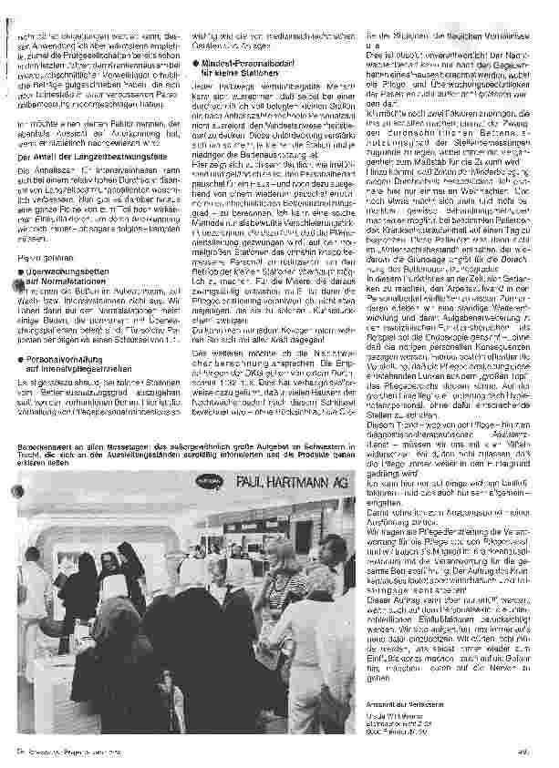 Vorschauseite 3: Einflußfaktoren auf die Stellenbedarfsplanung des Pflegedienstes