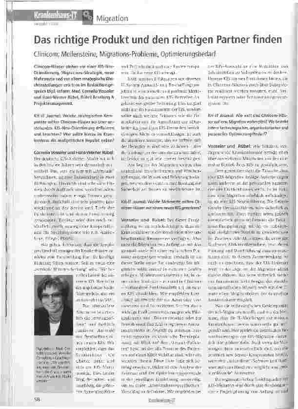 Vorschauseite 1: Das richtige Produkt und den richtigen Partner finden