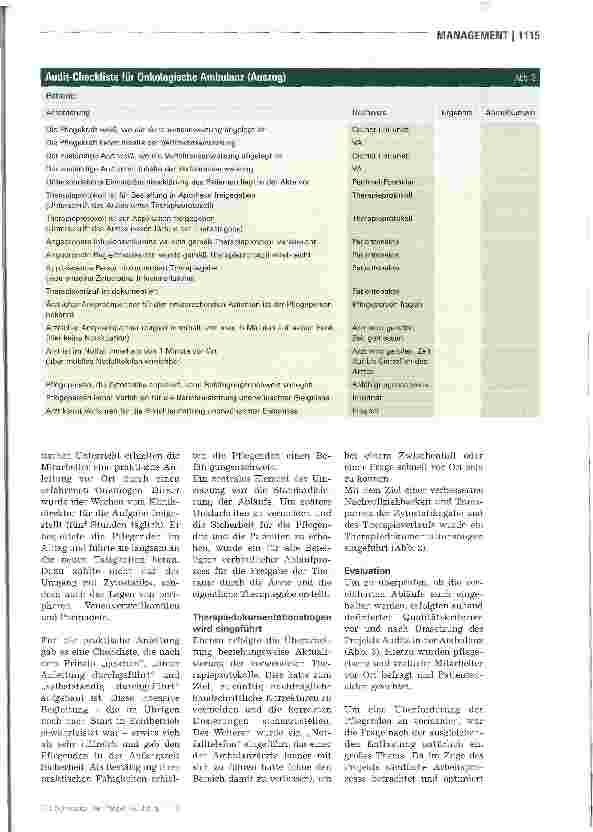 Vorschauseite 4: Zytostatikagabe durch Pflegende