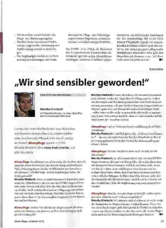 Vorschauseite 3: Interpretierte Daten