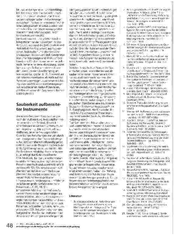 Vorschauseite 4: Anforderungen an die Reinigung bei der Instrumenten-Aufbereitung