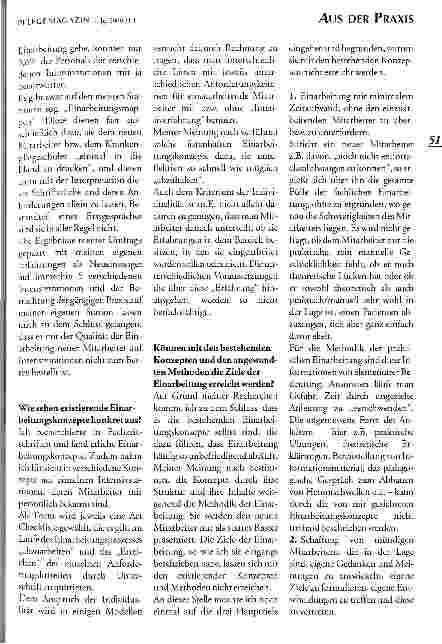Vorschauseite 3: Die Einarbeitung neuer Mitarbeiter - konzeptionelle Überlegungen