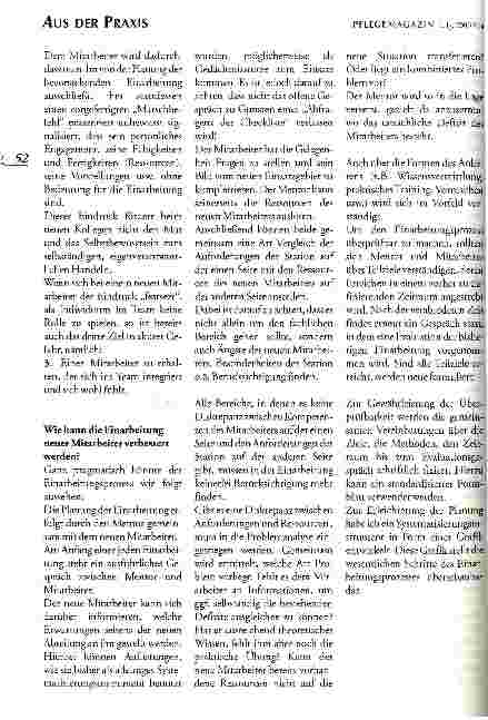 Vorschauseite 4: Die Einarbeitung neuer Mitarbeiter - konzeptionelle Überlegungen