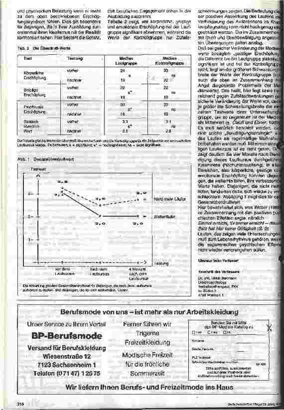Vorschauseite 3: Laufen - eine Hilfe gegen die psychische Belastung im Krankenpflegeberuf - 1. Teil