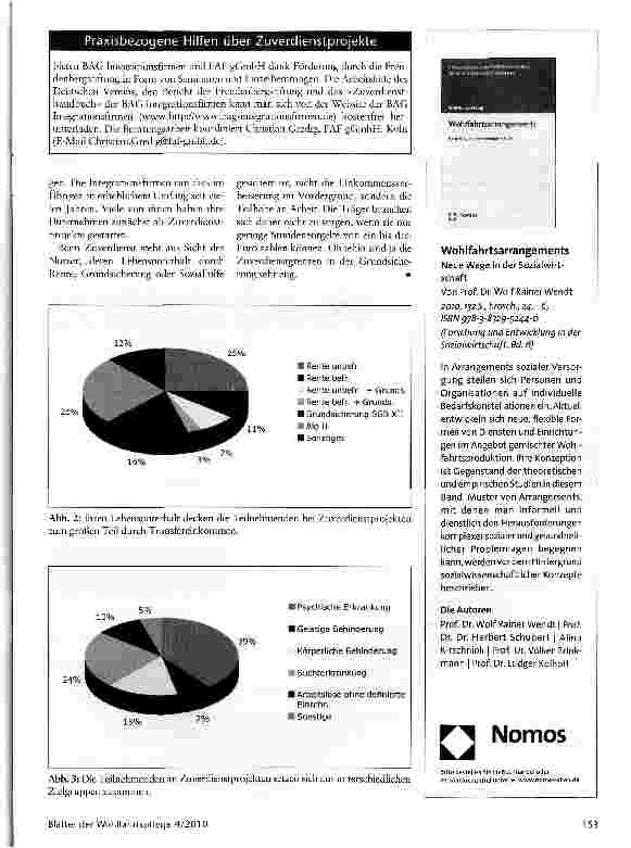 Vorschauseite 3: Bessere Chancen für Zuverdienst Nach der Empfehlung des Deutschen Vereins sind nun die Träger gefordert