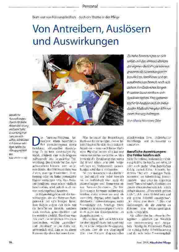 Vorschauseite 1: Von Antreibern, Auslösern und Auswirkungen