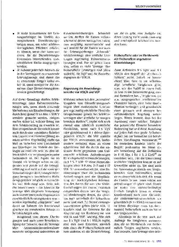 Vorschauseite 5: Ausschreibungspflichten in der GKV: Konsequenzen für ärztliche Dienstleistungen
