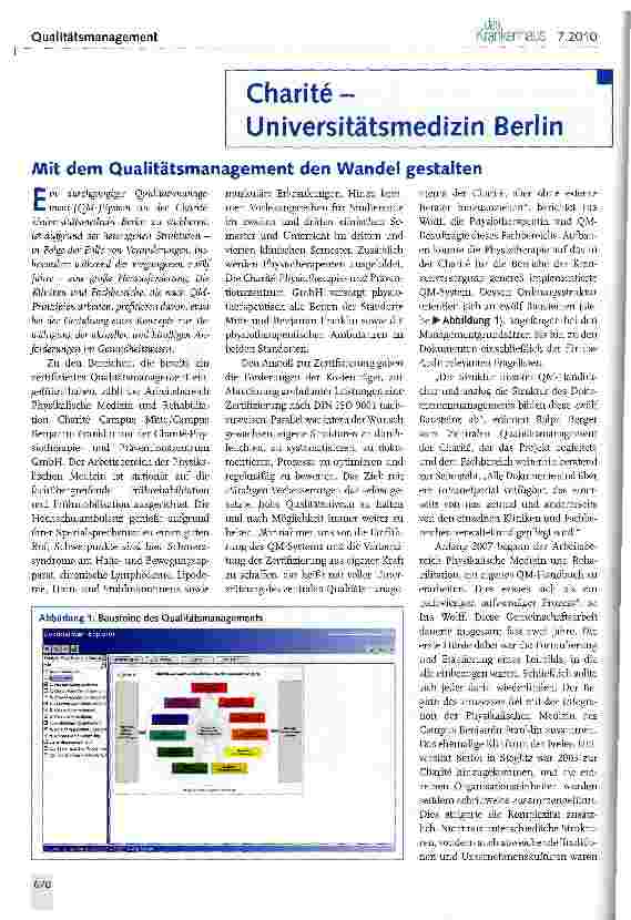 Vorschauseite 1: Mit dem Qualitätsmanagement den Wandel gestalten