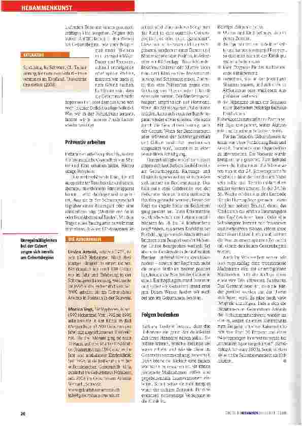 Vorschauseite 4: Wissen, was man tut oder nicht tut!