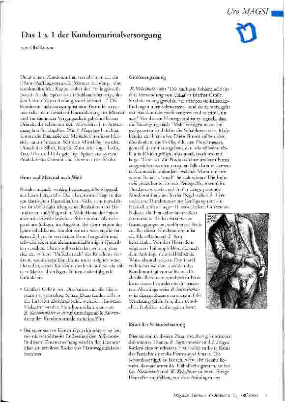 Vorschauseite 1: Das 1 x 1 der Kondomurinalversorgung