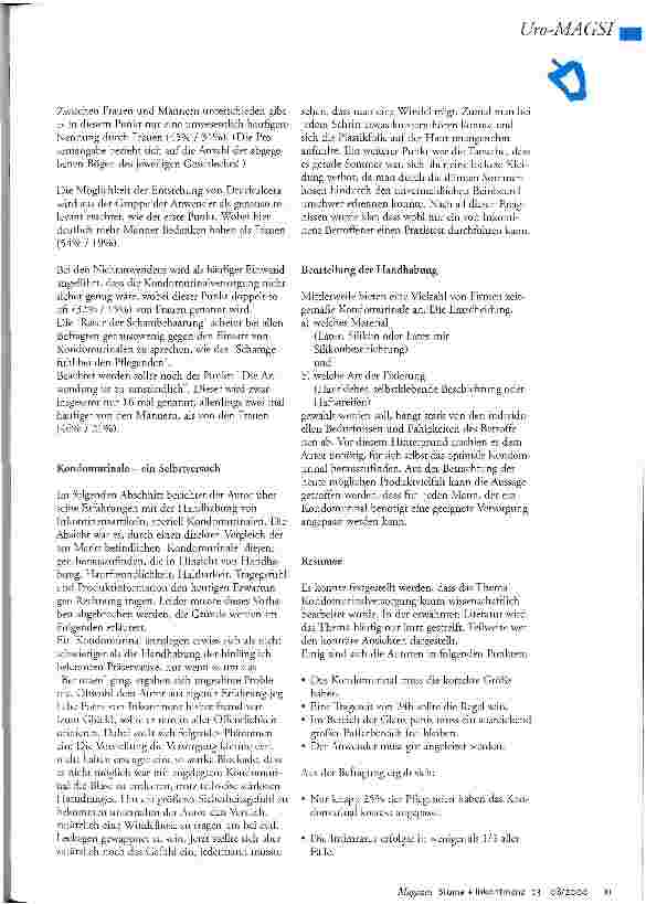 Vorschauseite 5: Das 1 x 1 der Kondomurinalversorgung