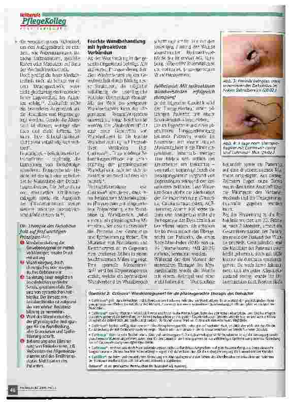 Vorschauseite 3: Wundversorgung Teil 2: Dekubitus