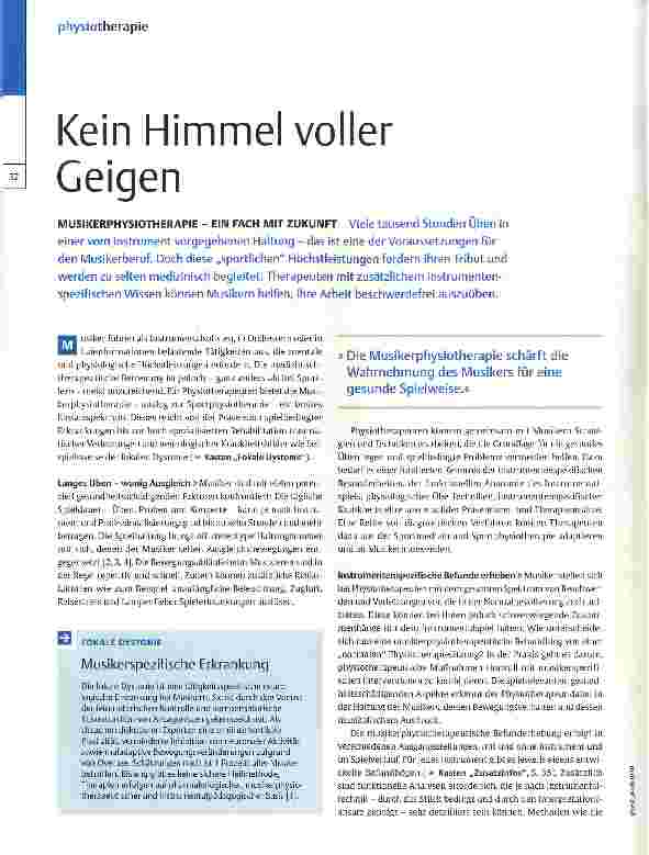 Vorschauseite 1: Kein Himmel voller Geigen