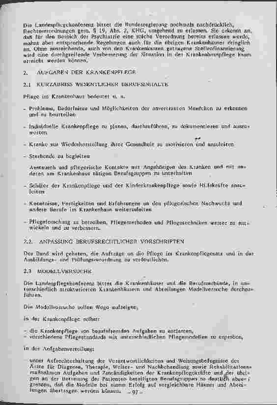 Vorschauseite 3: Arbeitsorganisation, Organisationsstrukturen des Krankenhauses, Allgemeine Lebensbedingungen