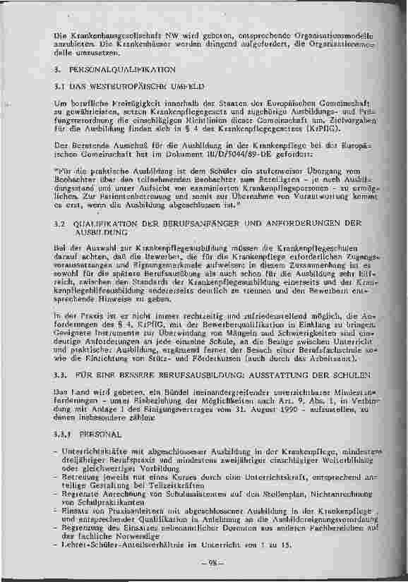 Vorschauseite 4: Arbeitsorganisation, Organisationsstrukturen des Krankenhauses, Allgemeine Lebensbedingungen