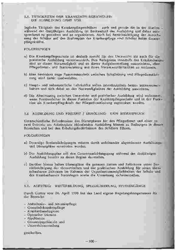 Vorschauseite 6: Arbeitsorganisation, Organisationsstrukturen des Krankenhauses, Allgemeine Lebensbedingungen