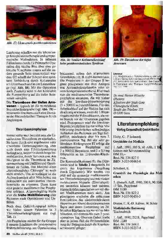 Vorschauseite 4: Möglichkeiten der modernen Gefäßchirurgie