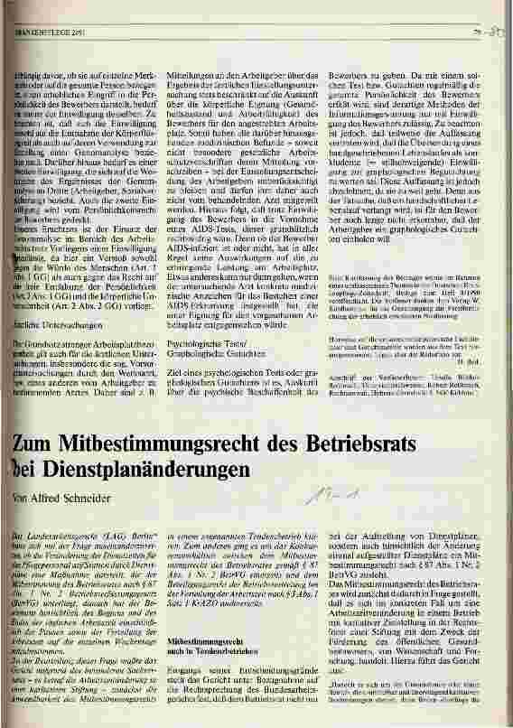 Vorschauseite 6: Das Fragerecht des Arbeitgebers