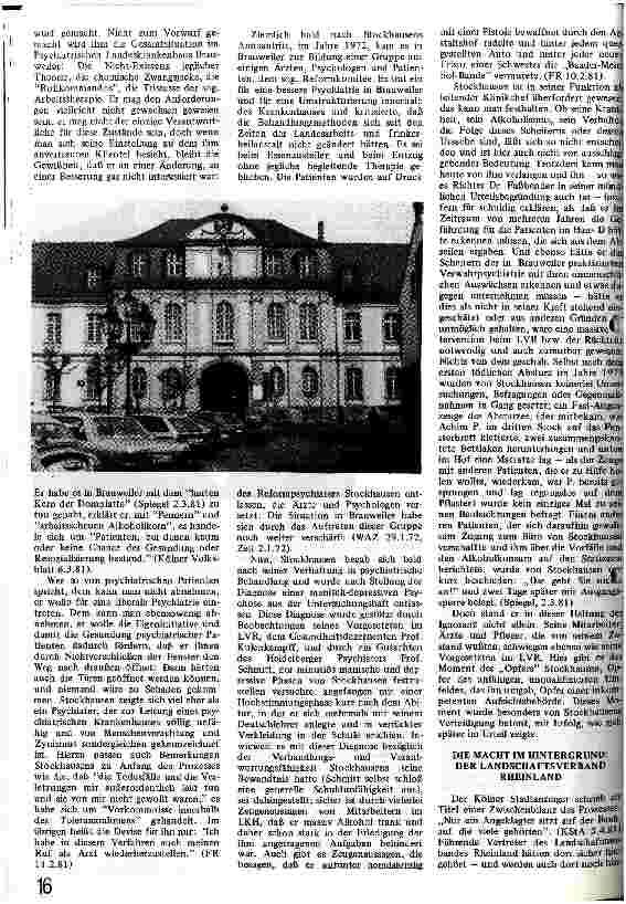Vorschauseite 3: Psychiatrie vor Gericht