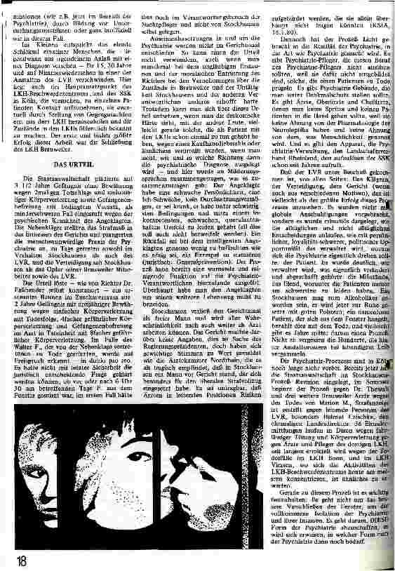 Vorschauseite 5: Psychiatrie vor Gericht