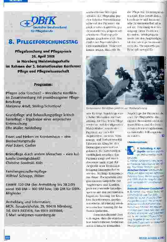 Vorschauseite 3: Therapiemöglichkeiten bei Alzheimer Teil II - Nichtmedikamentöse Verfahren