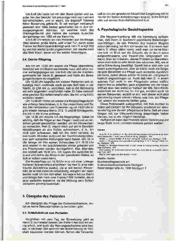 Vorschauseite 6: Pflege eines Patienten mit multipler Sklerose und Ulcus ventriculi