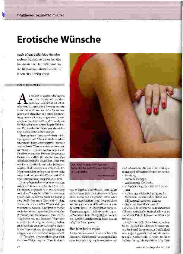 Vorschauseite 1: Erotische Wünsche