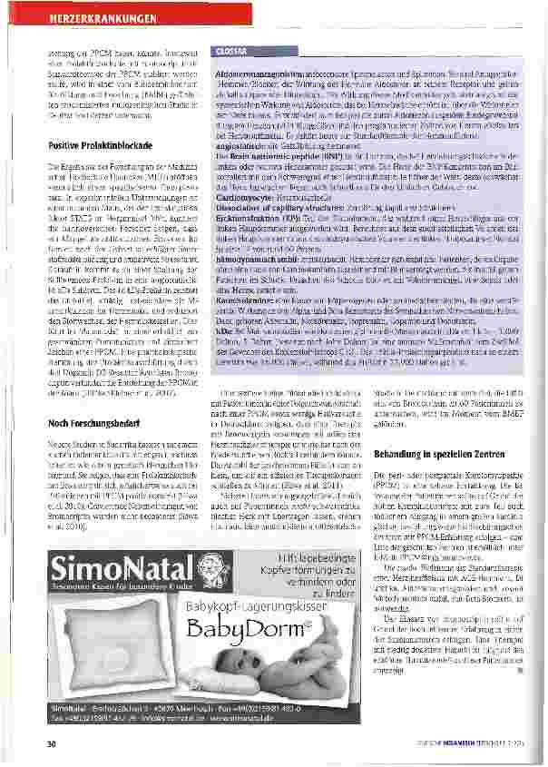 Vorschauseite 3: Akute Herzinsuffizienz rund um die Geburt