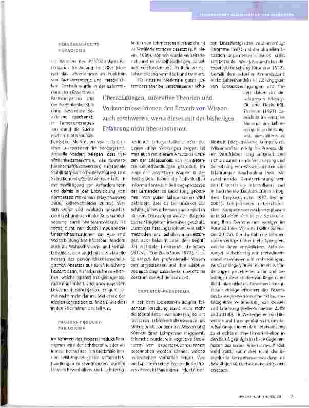 Vorschauseite 2: LEHRER/IN WERDEN - EINE ENTWICKLUNGSAUFGABE