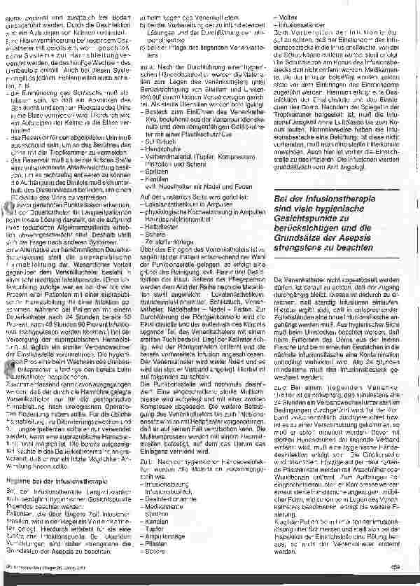 Vorschauseite 3: Hygiene-Probleme bei der Pflege bettlägeriger Langzeitpatienten