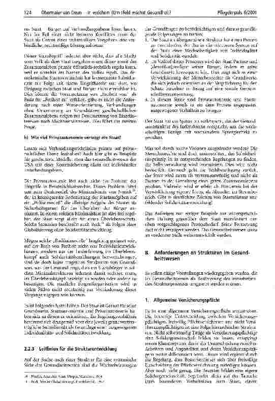 Vorschauseite 3: In welchem (Um)-Feld wächst Gesundheit? Anfragen an und Visionen zu Strukturen im Gesundheitswesen