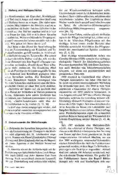 Vorschauseite 2: Bibliotherapie - Lesen als Hilfe in der Krankheitsverarbeitung
