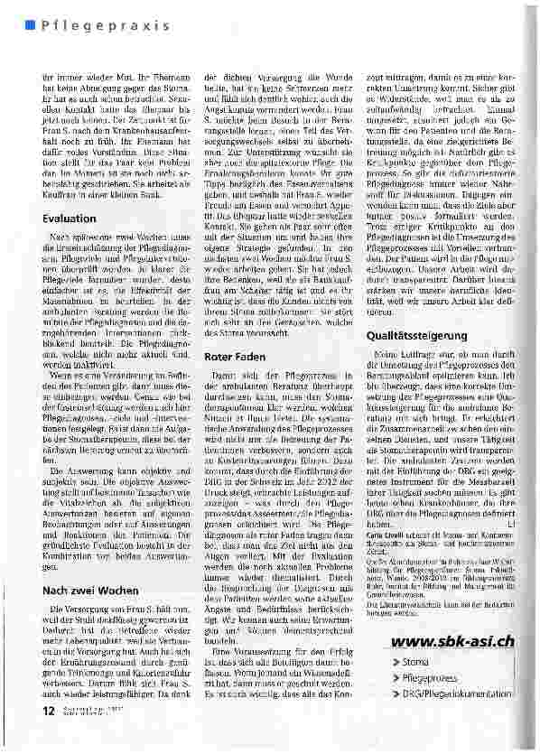 Vorschauseite 3: Der Pflegeprozess verbessert die Qualität