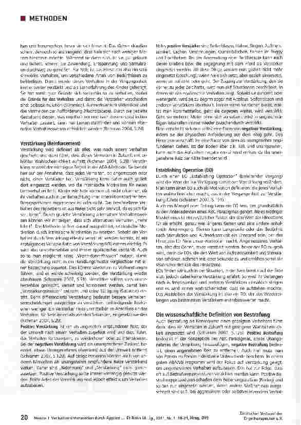 Vorschauseite 3: Verhaltensintervention durch Applied Behavior Analysis (ABA)