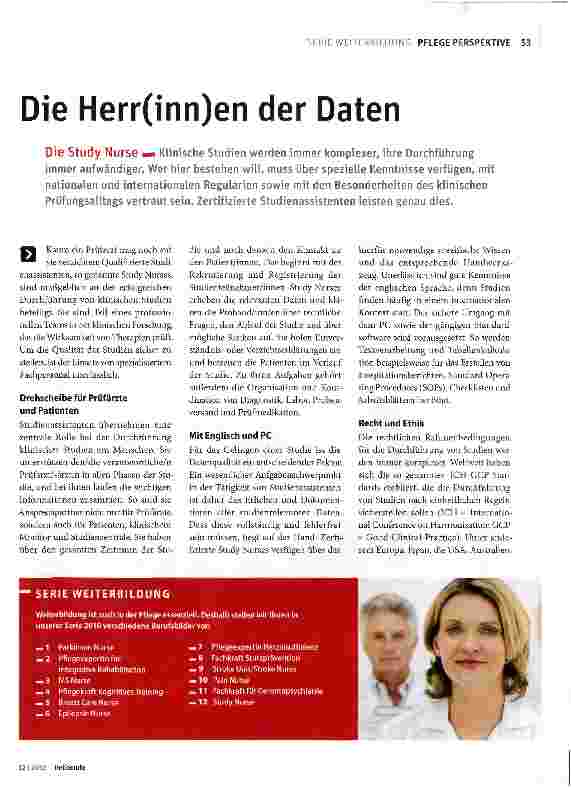 Vorschauseite 1: Die Herr(inn)en der Daten