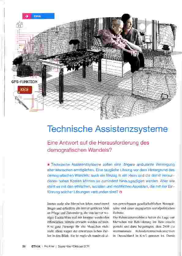 Vorschauseite 1: Technische Assistenzsysteme