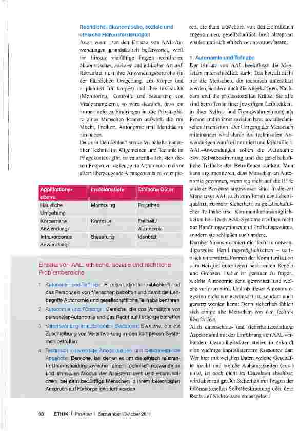 Vorschauseite 3: Technische Assistenzsysteme