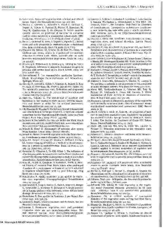 Vorschauseite 6: Syndrom Reaktionsloser Wachheit