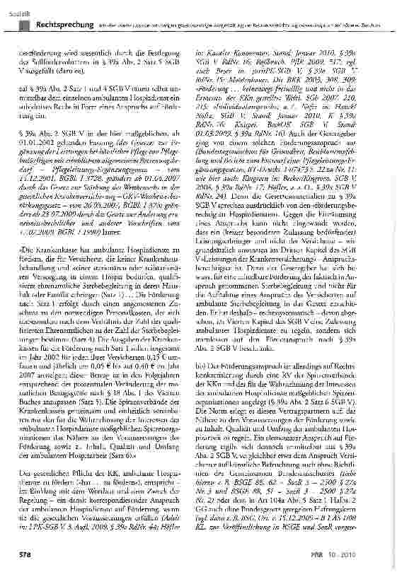 Vorschauseite 5: Betreiber zweier Hospize hat mangels gesetzeswidriger Ausgestaltung der Rahmenvereinbarung keinen Anspruch auf höheren ZuschussSGB V§39a Abs.2;RV§6 Abs.2;SGBI §11, §31 Satz 1