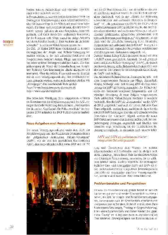 Vorschauseite 4: Hospiz-Engagement und Palliative Care